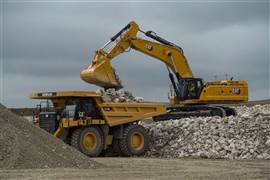 Der Großbagger 395 von Cat bietet mehr Produktivität und Haltbarkeit bei weniger Wartung als das Vorgängermodell